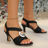 Ayindra - Orthopaedic high-heeled sandals with an elegant look