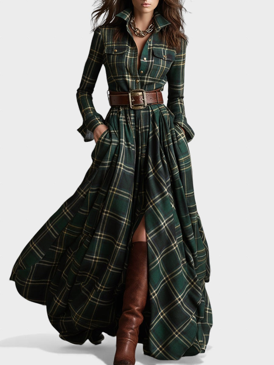 Elena | Classic Elegant Shirt Dress