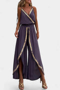 Lorena - Mono Dress with Golden Details
