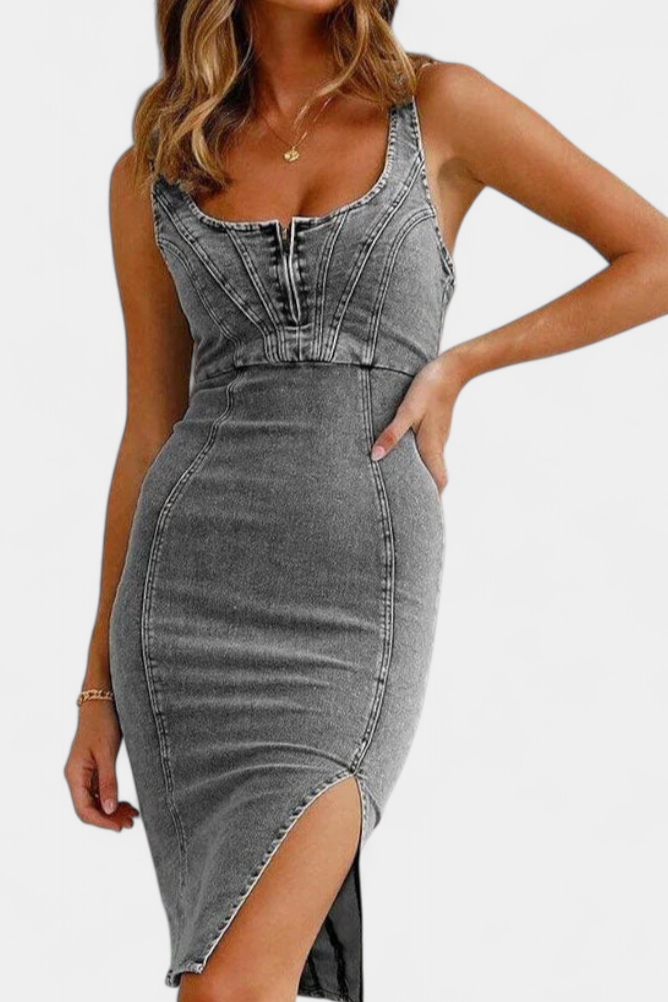 Janessa | Denim Dress