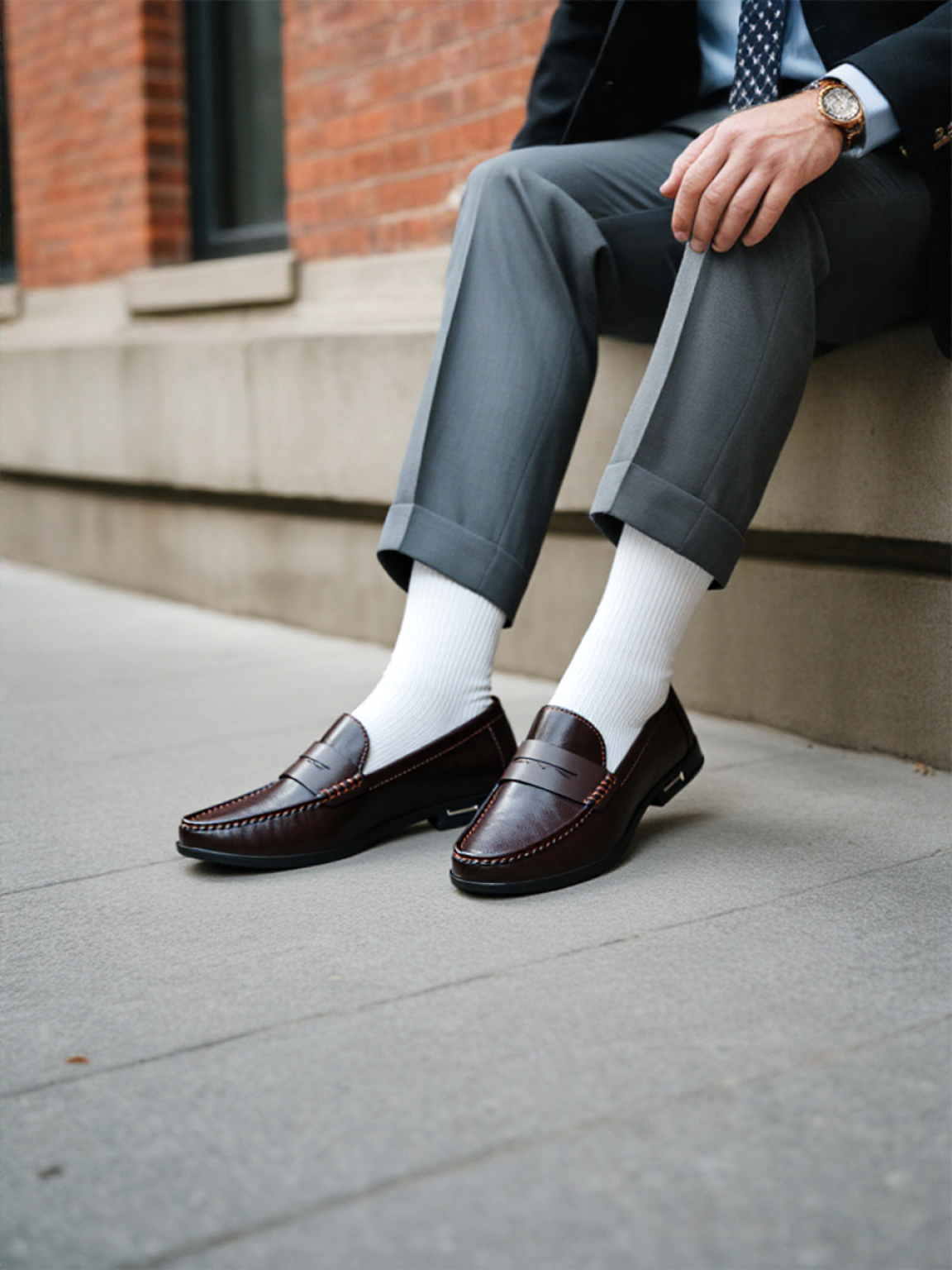 Oscar - Faux Leather Shoes