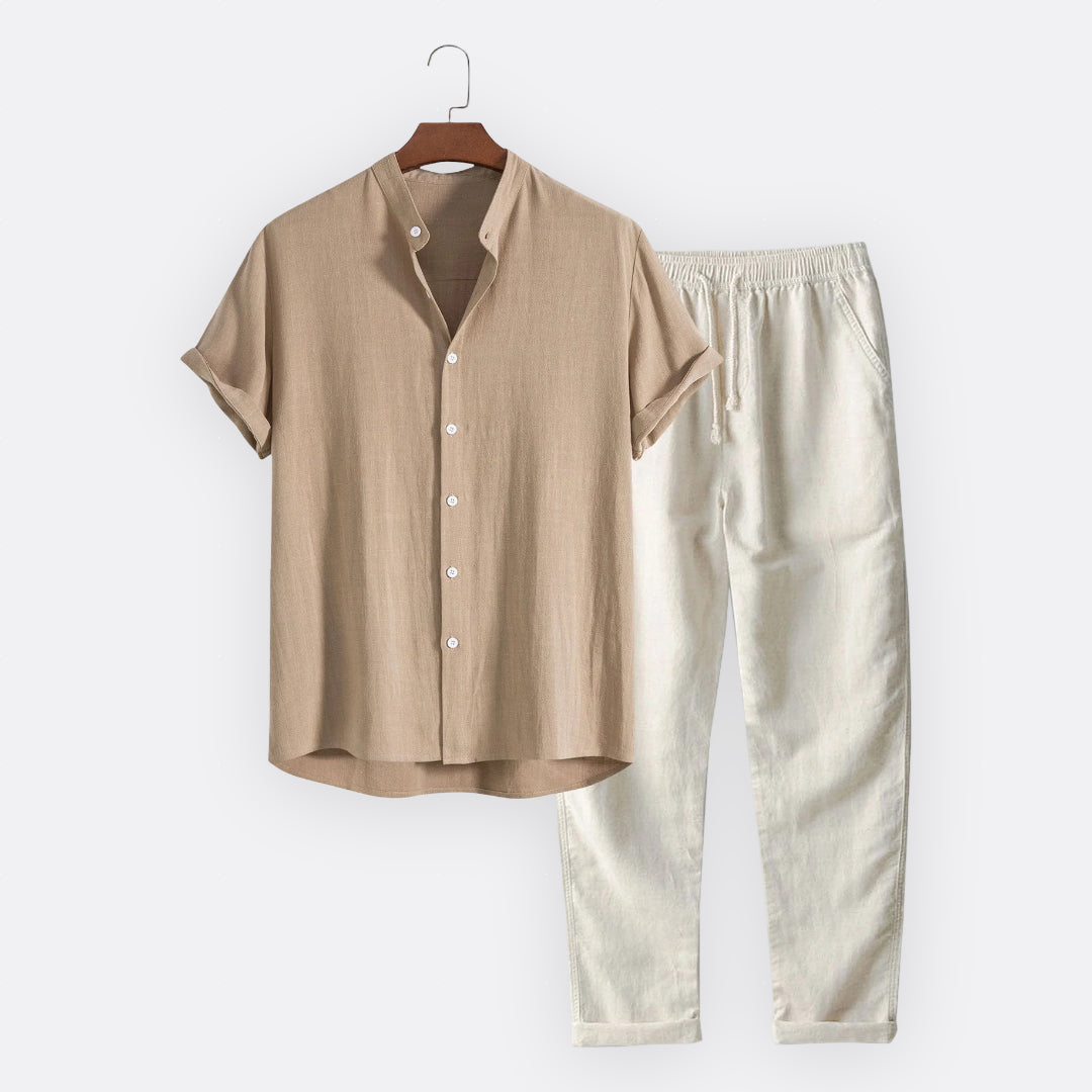 Flynn - Men's Linen Set