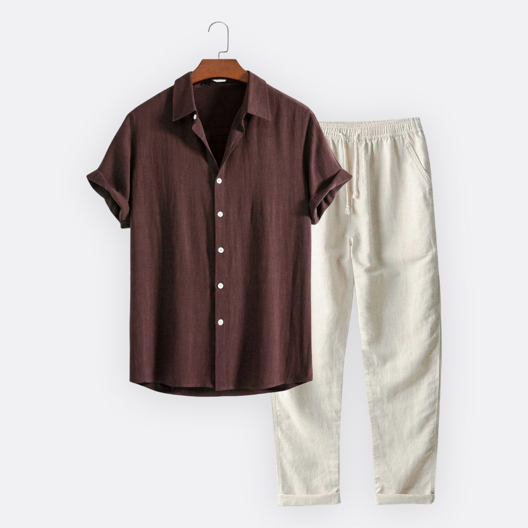 Flynn - Men's Linen Set