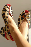 Brielle - Leopard Print Sandals