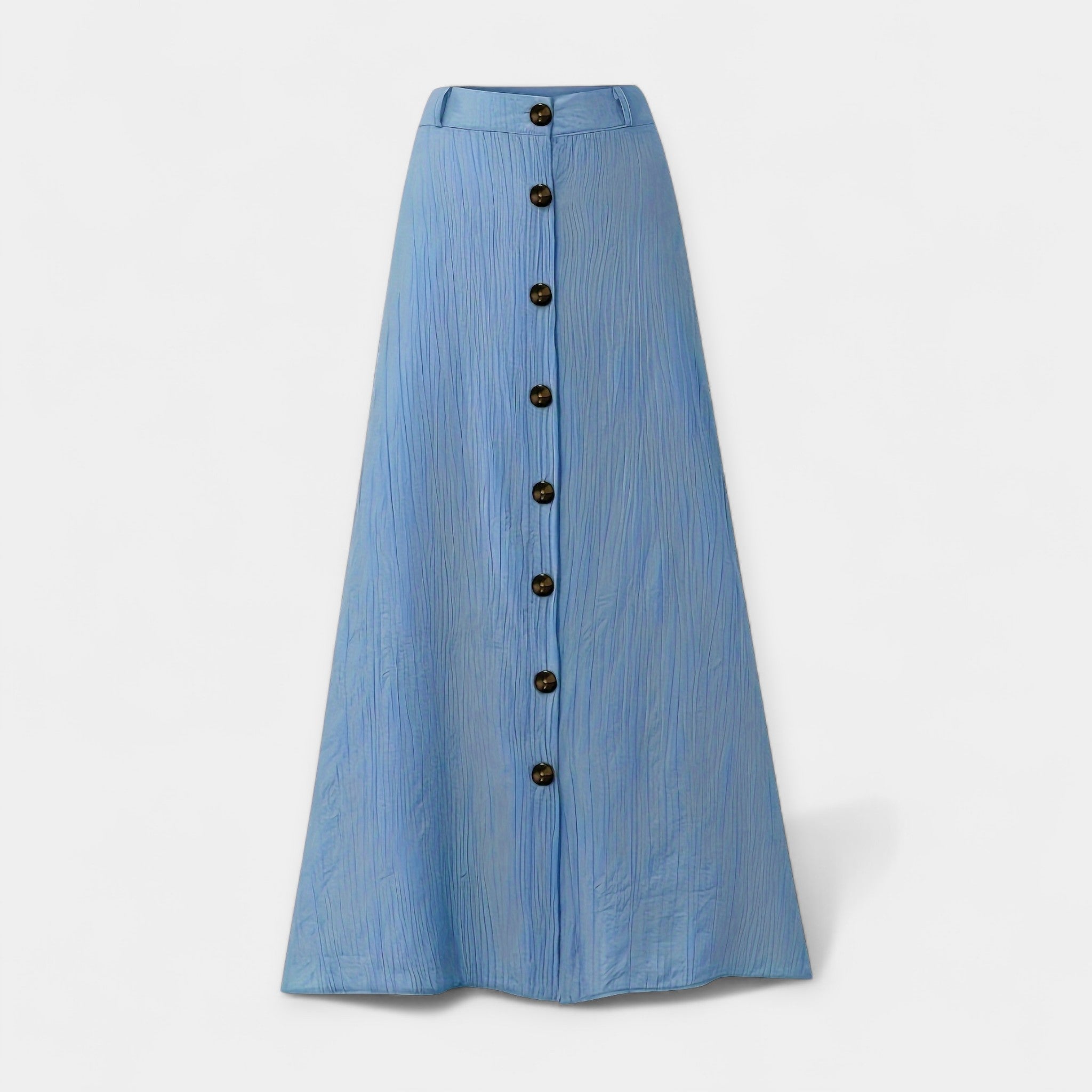 Long Semi-Sheer Skirt with Slit