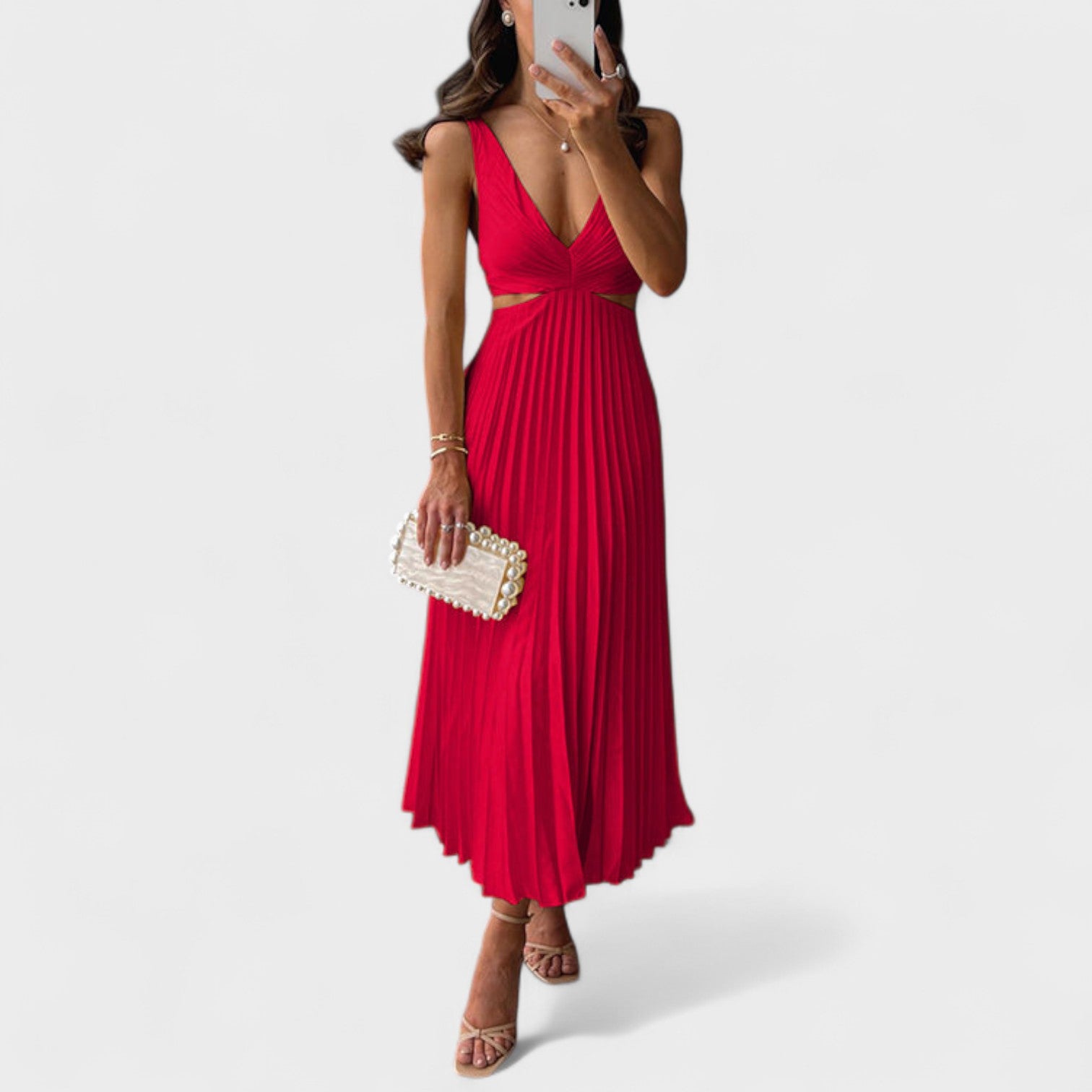 Holly - Elegant Midi Dress