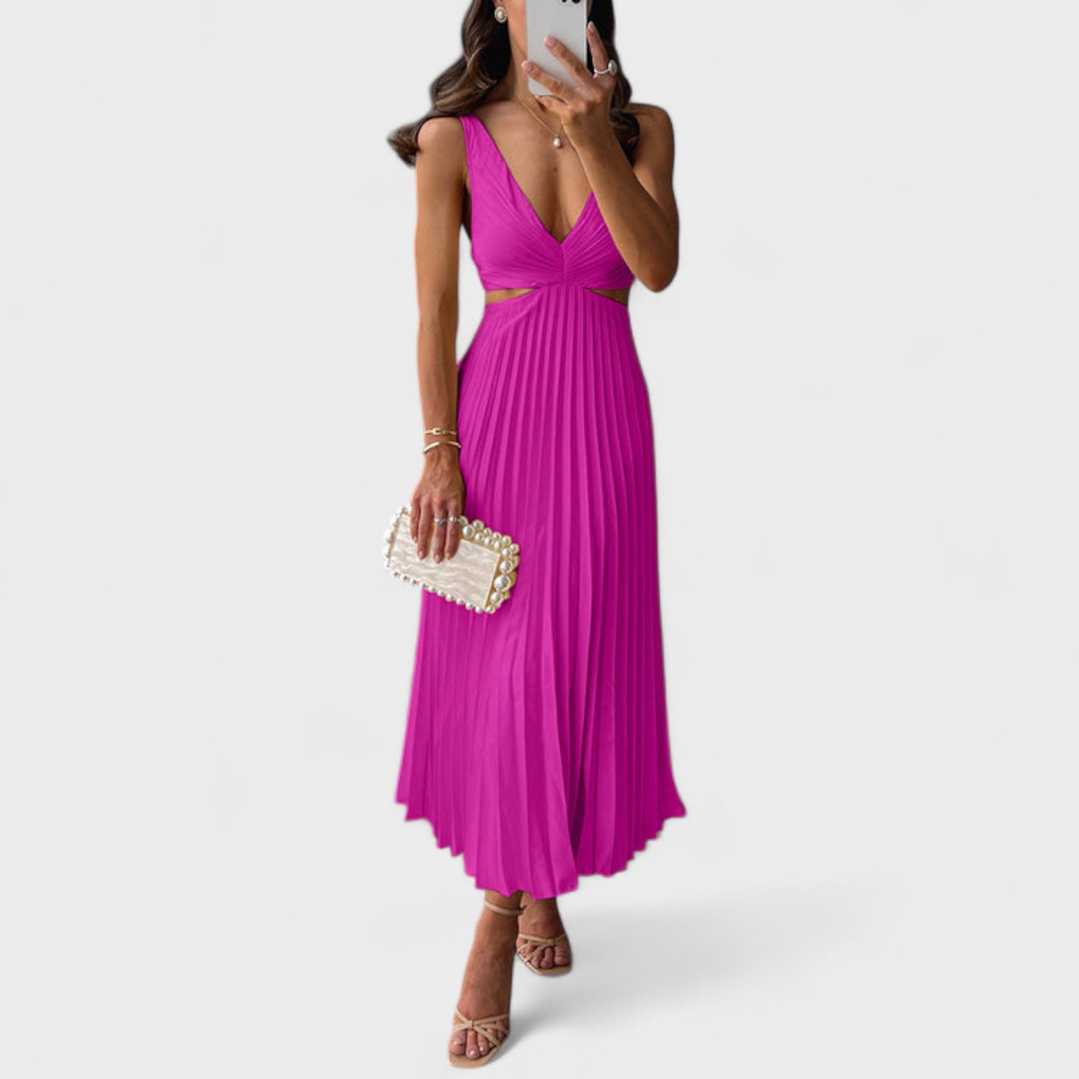 Holly - Elegant Midi Dress