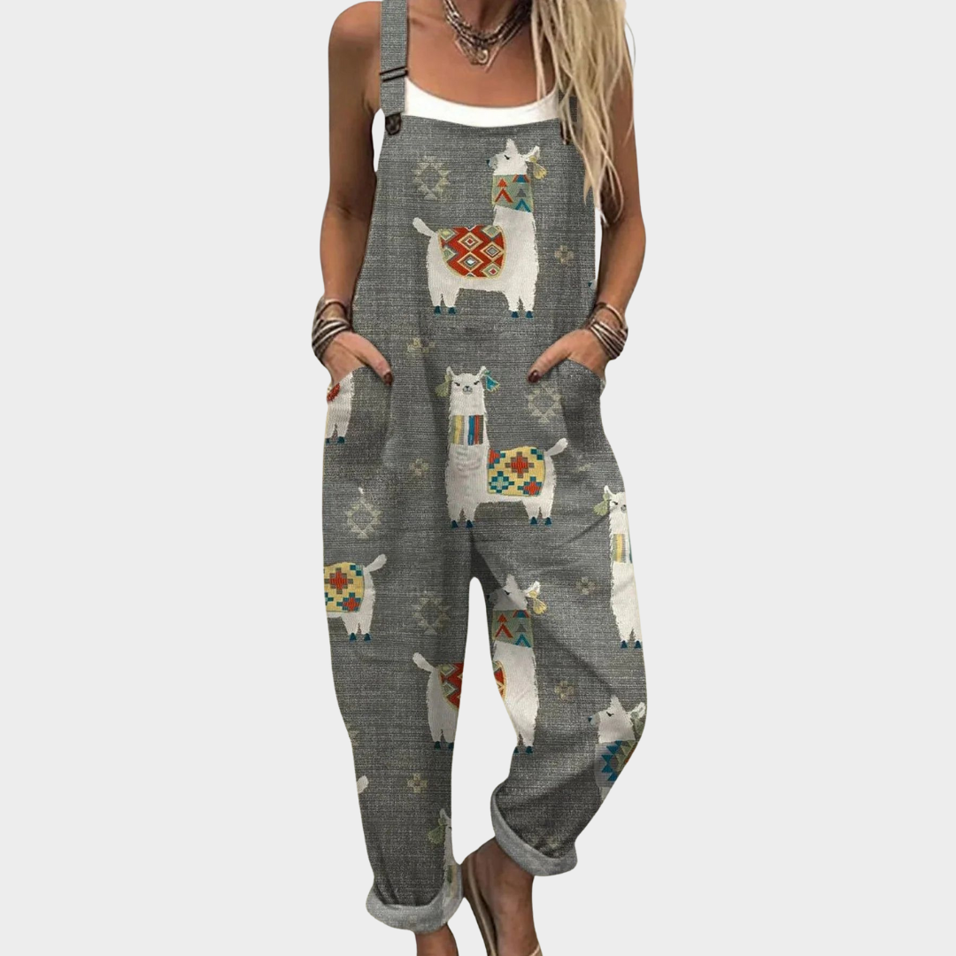 Harper - Flowy Printed Jumpsuit
