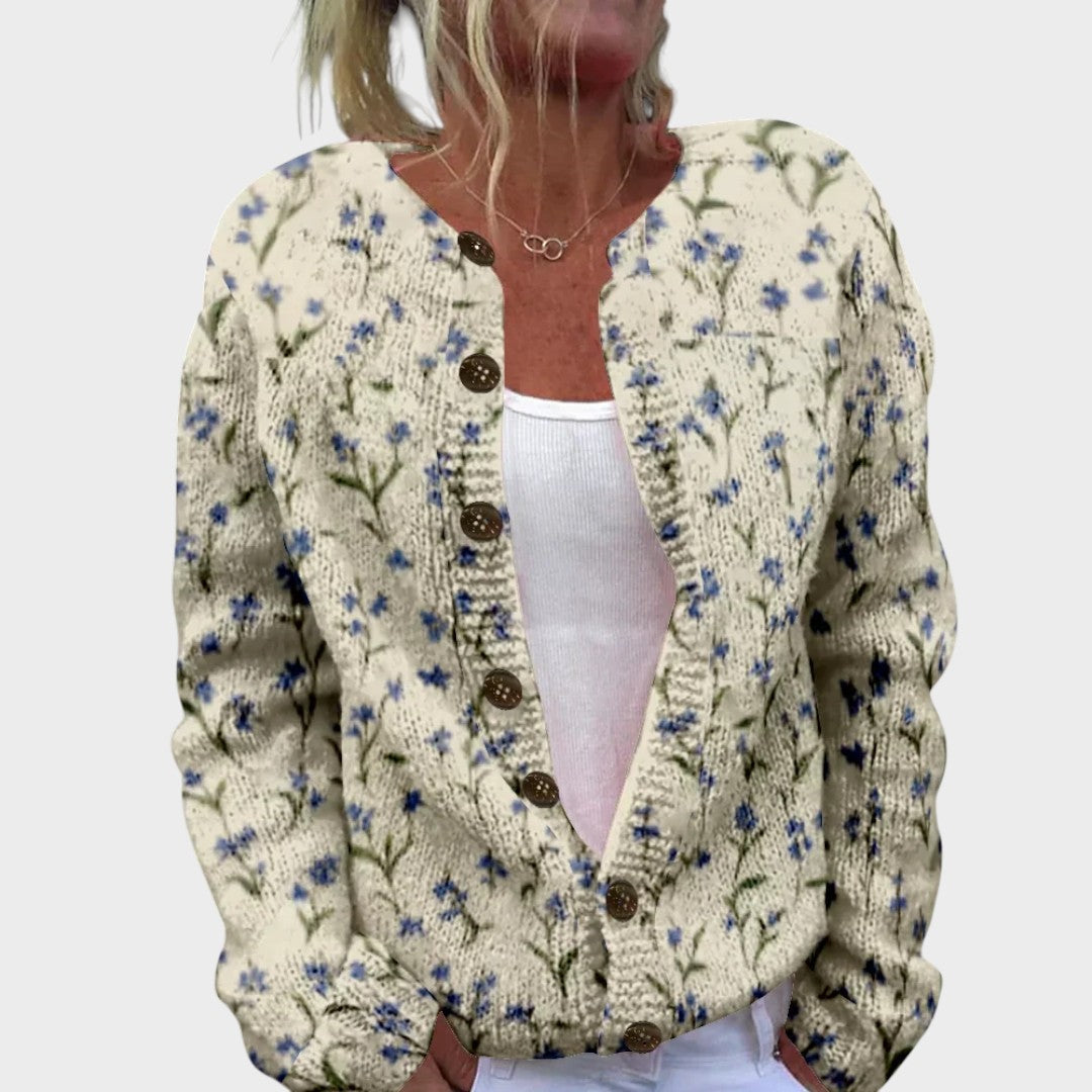 Piper - Floral Autumn Cardigan