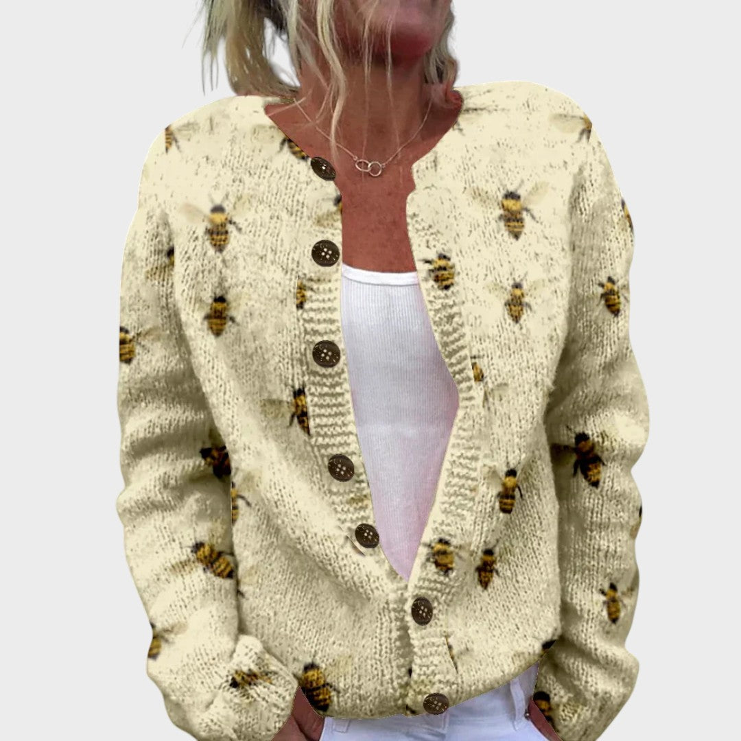 Lily - Floral Autumn Cardigan