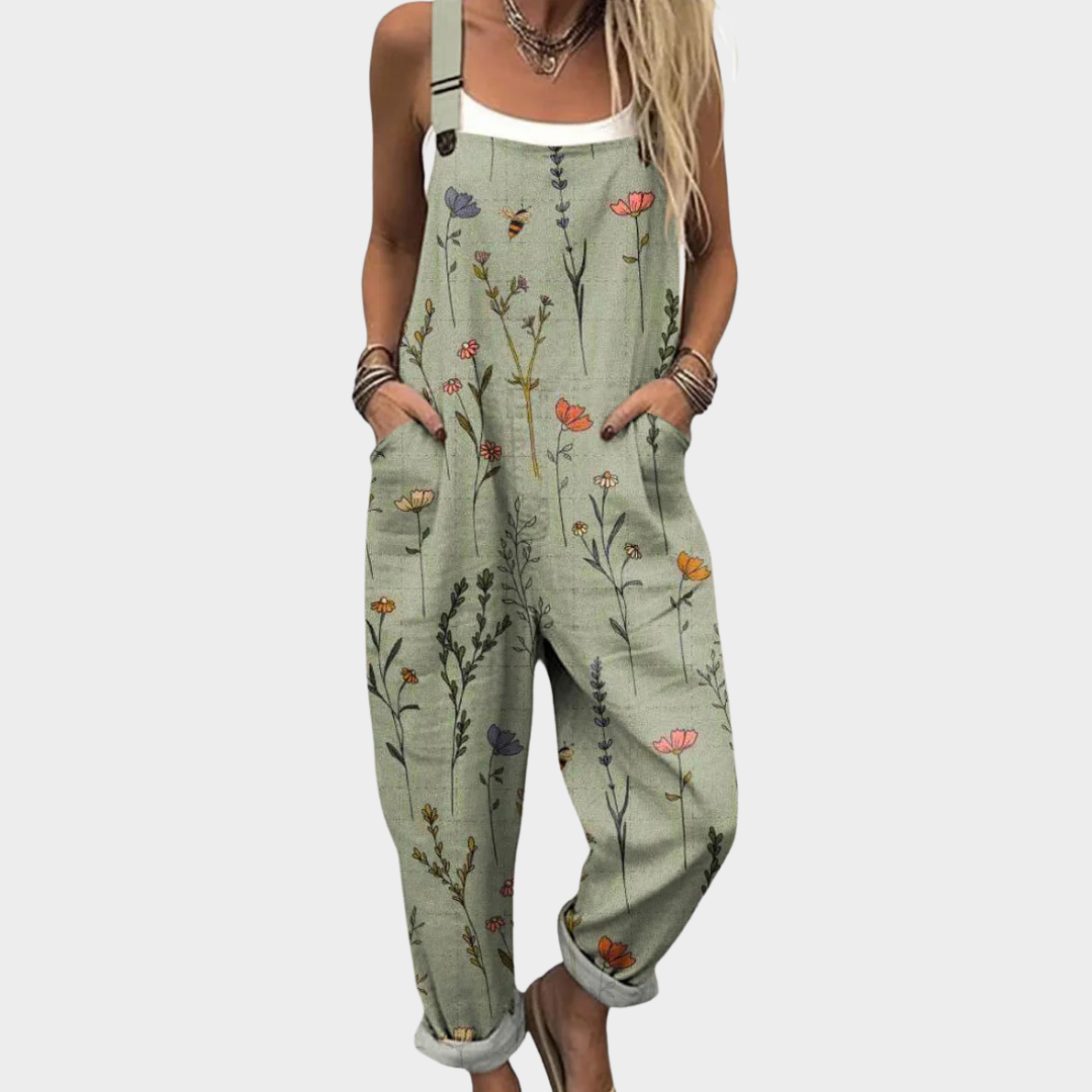 Amelia - Printed Relaxed Jumpsuit
