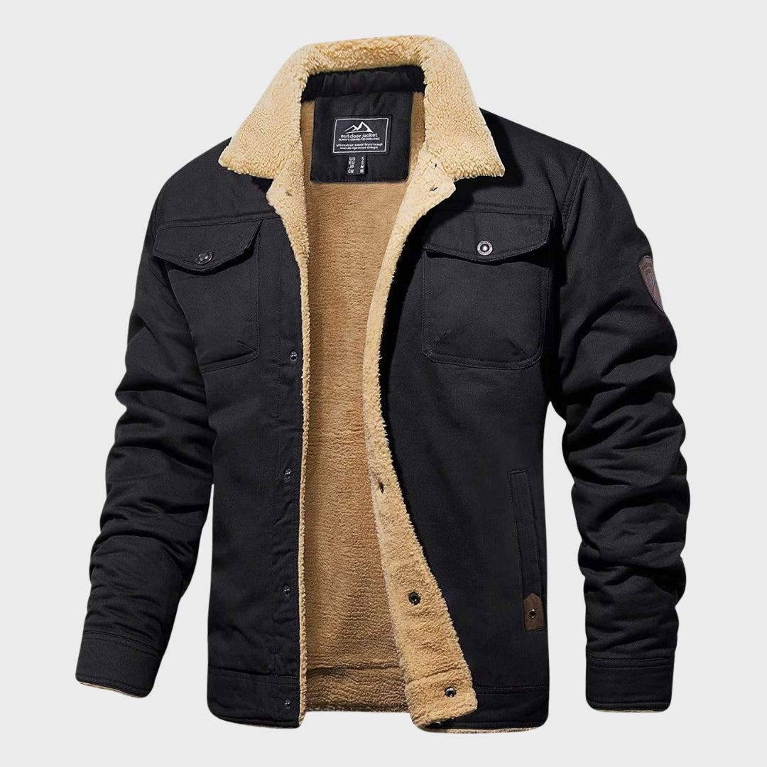 Lachlan - Elegant Bomber Jacket