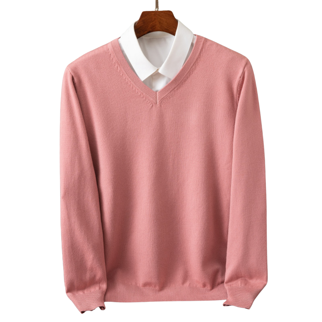 Tyler - Men's V-Neck Jumper