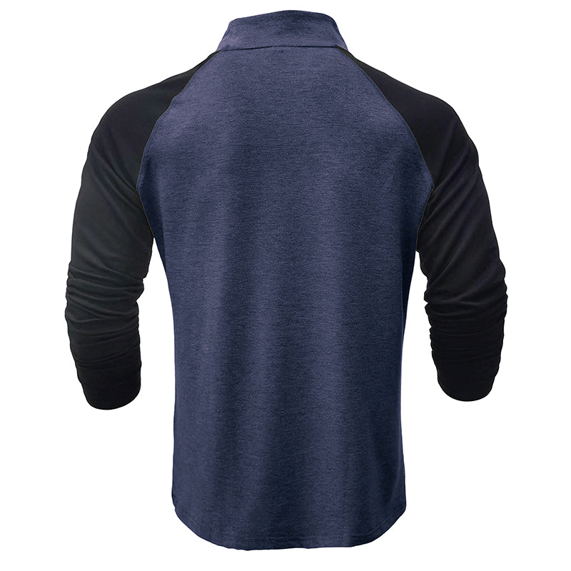 Levi - Cotton Stand-Collar Shirt
