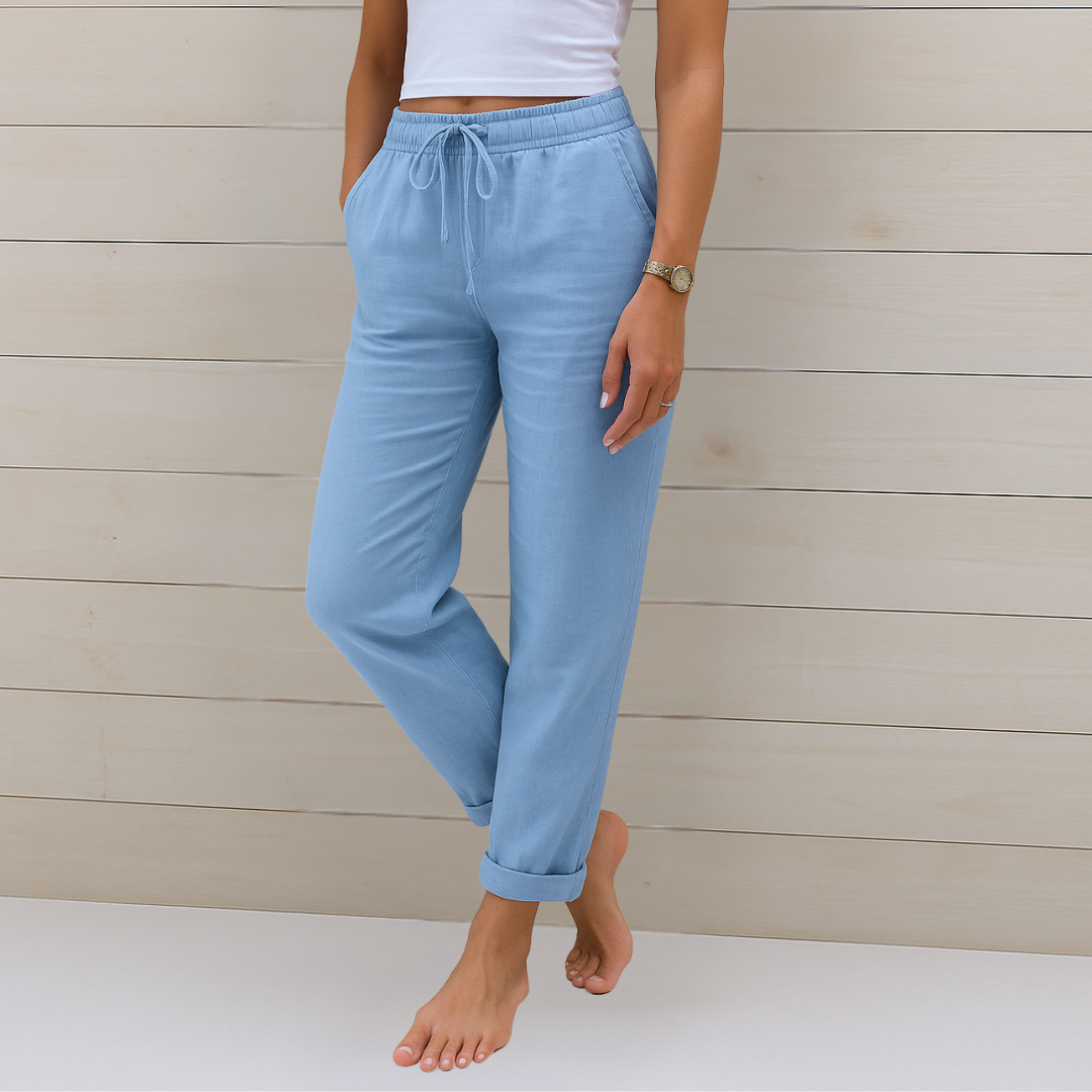 Matilda - Premium Stretch Linen Pants