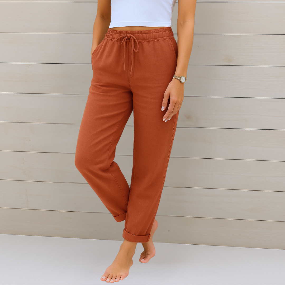 Matilda - Premium Stretch Linen Pants