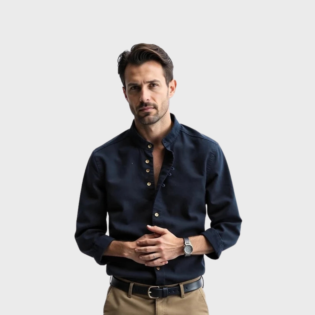Lachlan - Camisa de inspiración japonesa
