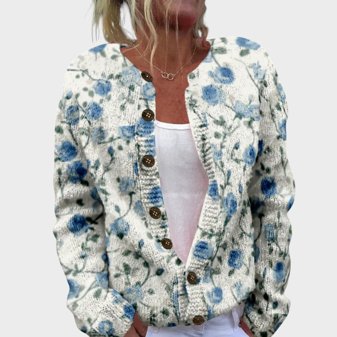 Madison - Floral Autumn Cardigan