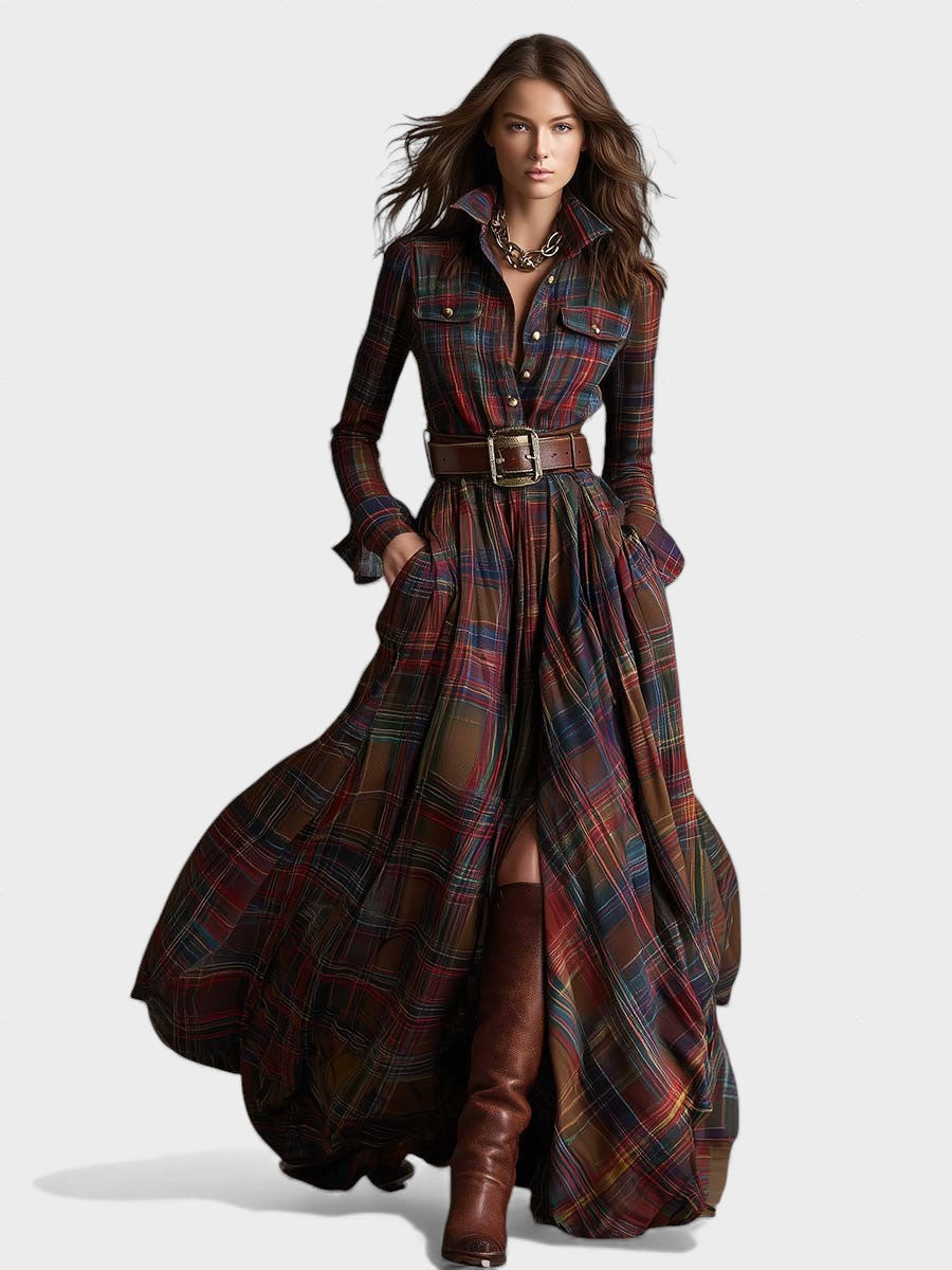 Elena | Classic Elegant Shirt Dress