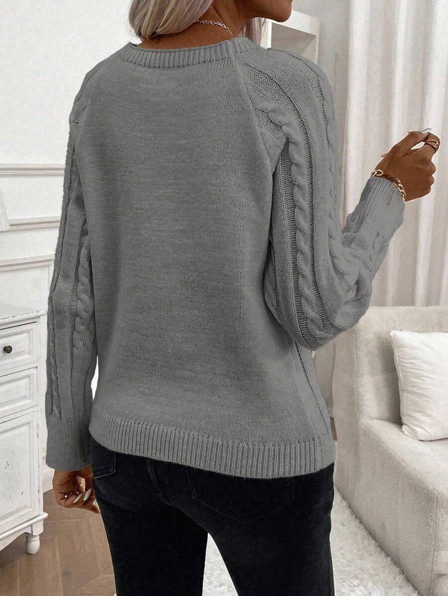 Poppy - Button Knit Sweater
