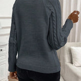 Poppy - Button Knit Sweater