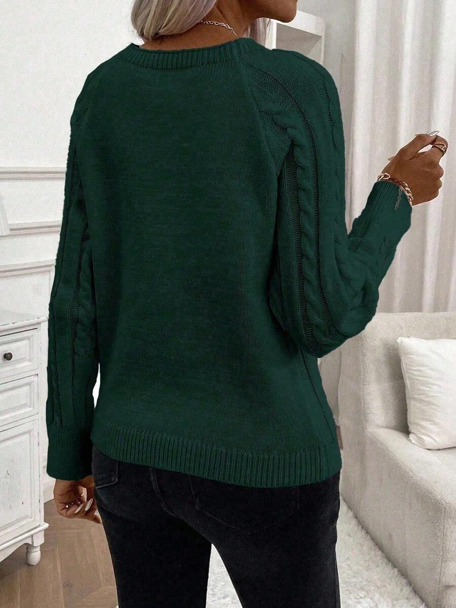 Poppy - Button Knit Sweater