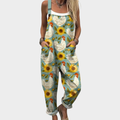 Poppy - Holiday Printed Jumpsuit