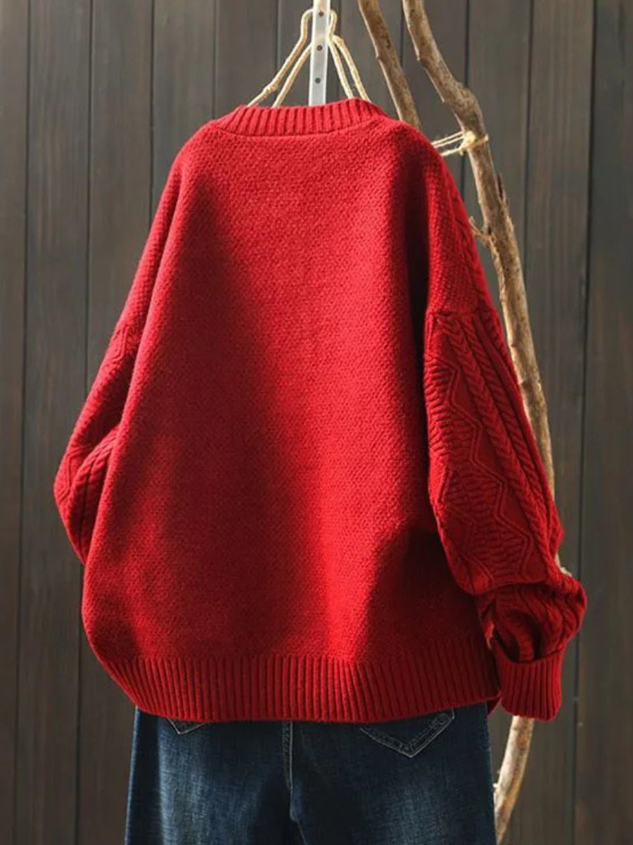 Madison - Cable Knit Cardigan