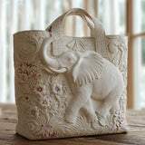 Elephant - Padded bag with elephant print