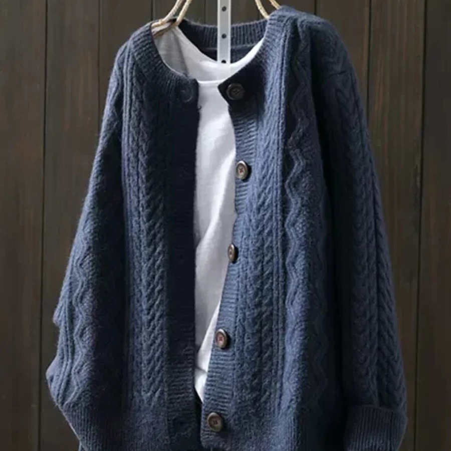 Madison - Cable Knit Cardigan
