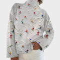 Taryn - Artistic Knit Turtleneck Sweater