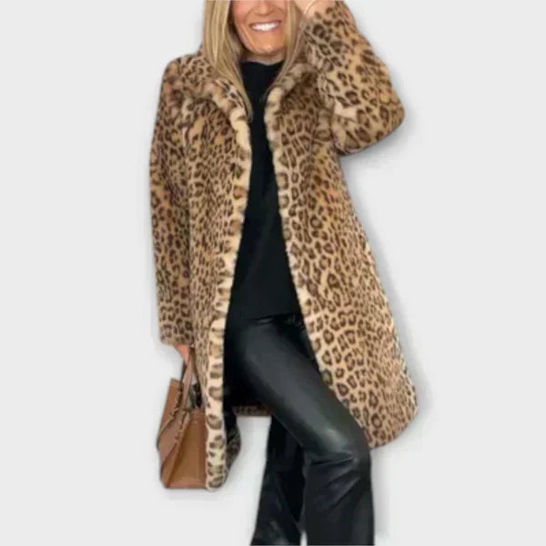 Audrey - Leopard Print Coat