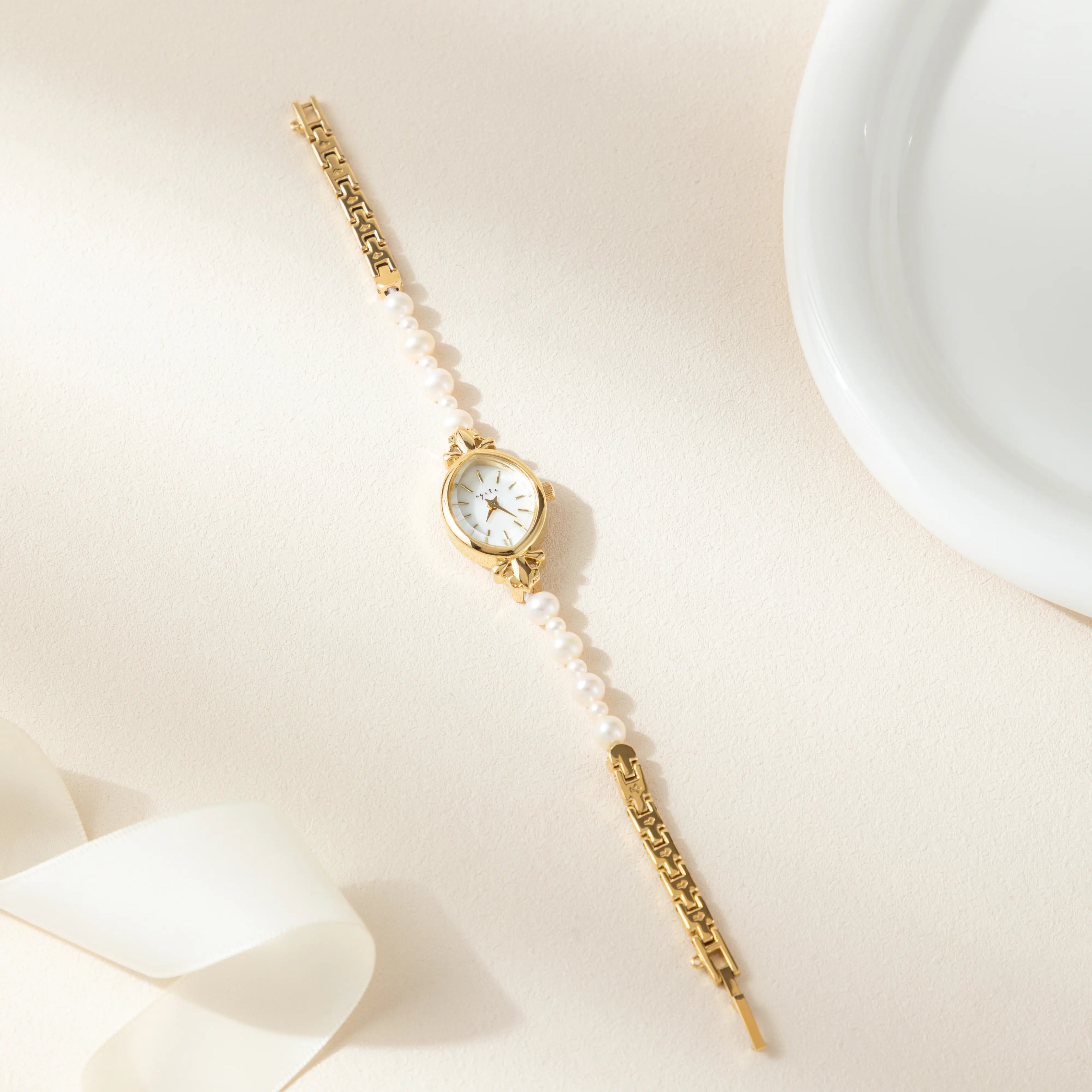 Ella - Crystal Gold Watch
