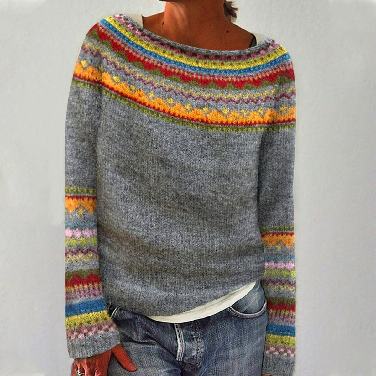 Skye - Retro Sweater