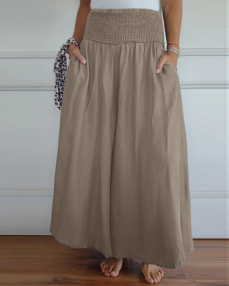 Tahlia - Lightweight Wide Leg Pants