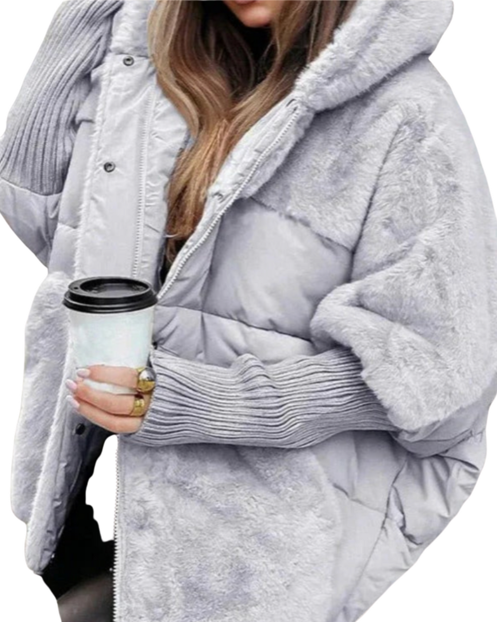 Uma - Hooded Quilted Coat