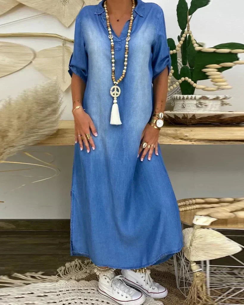 Ibiza - Maxi Denim Dress