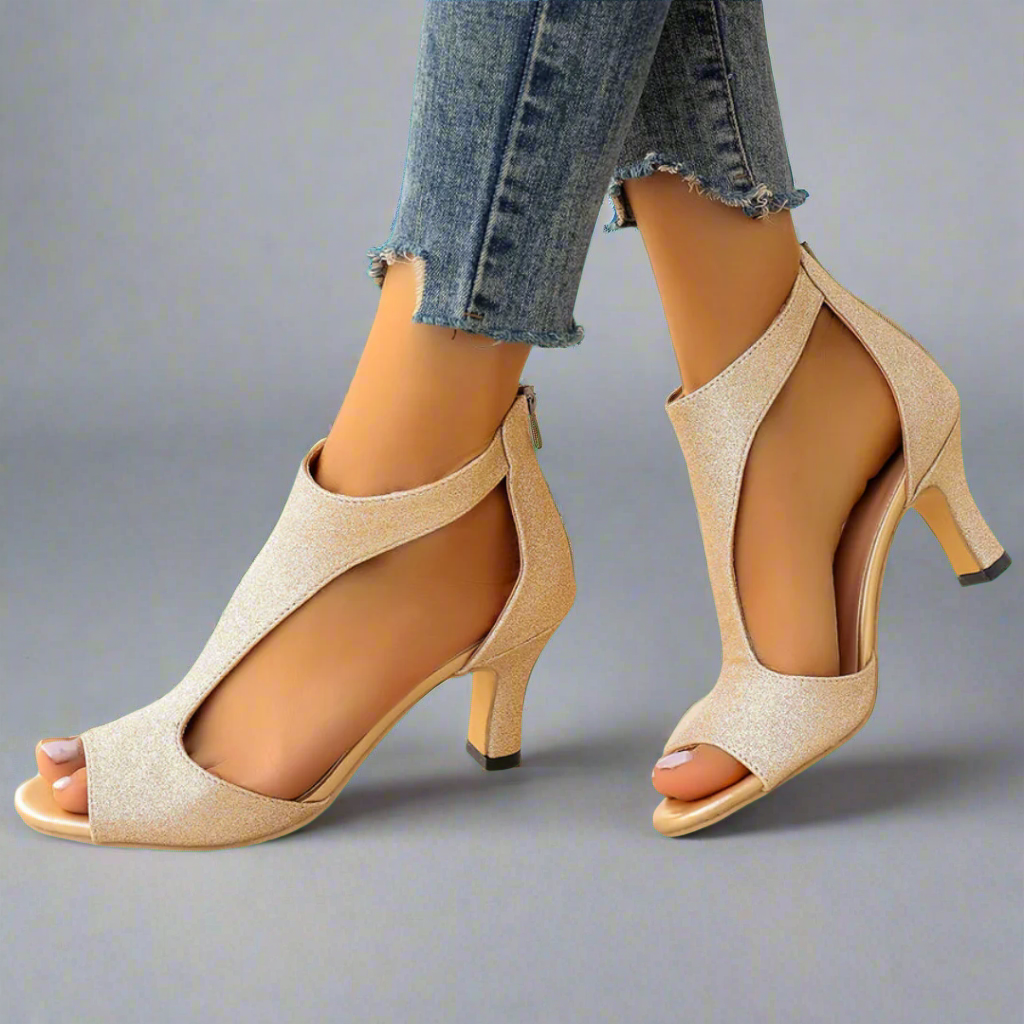 Madison - Elegant Comfortable Heeled Sandals