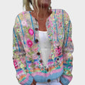 Lucy - Floral Autumn Cardigan