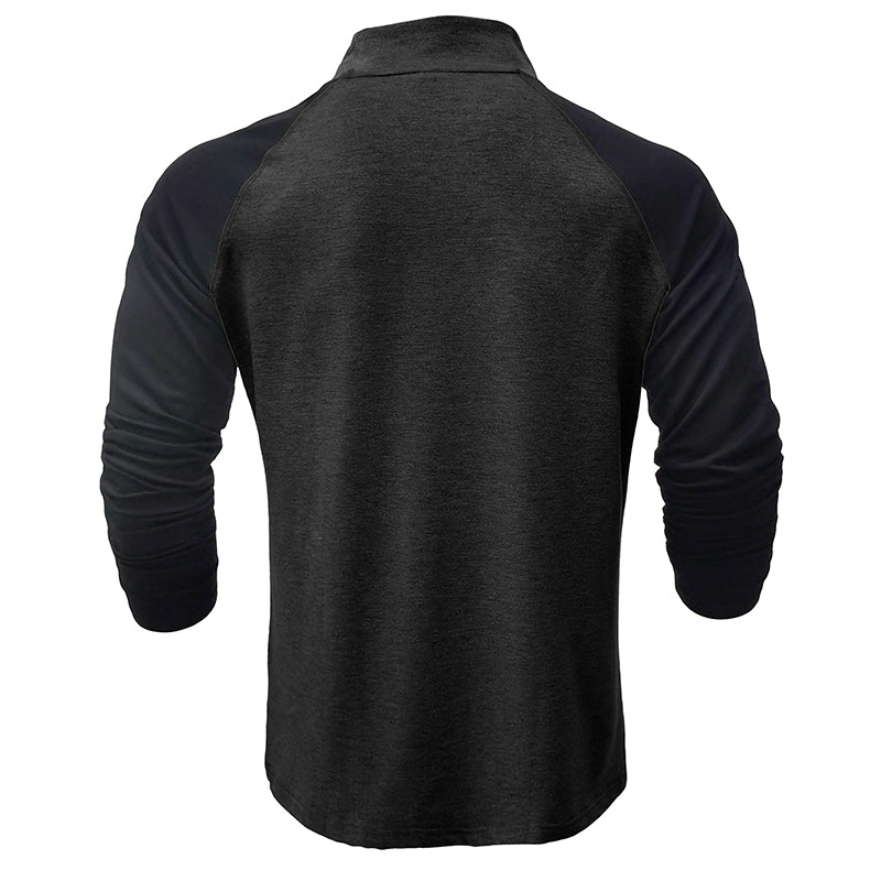 Levi - Cotton Stand-Collar Shirt
