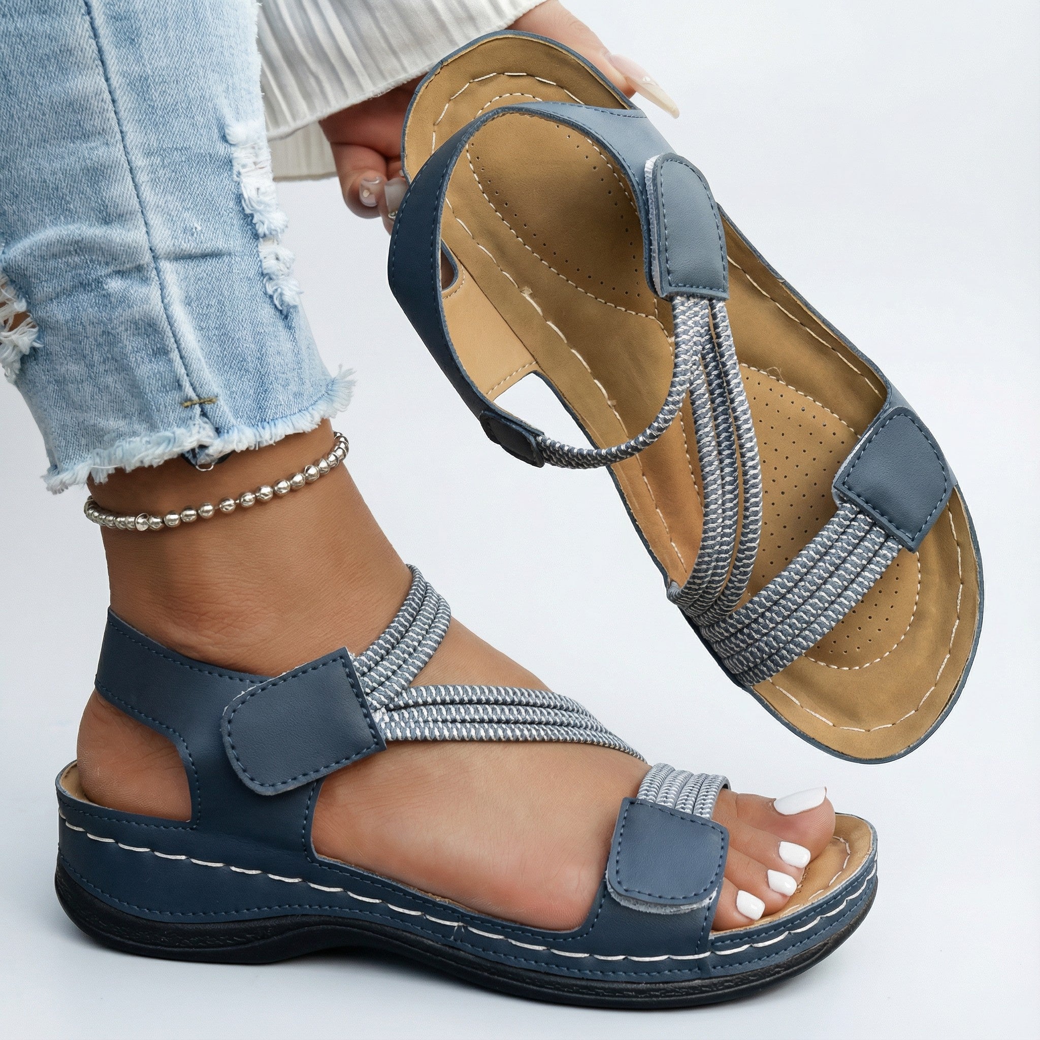 Juanita - Orthopaedic Comfort Sandals for Long Days