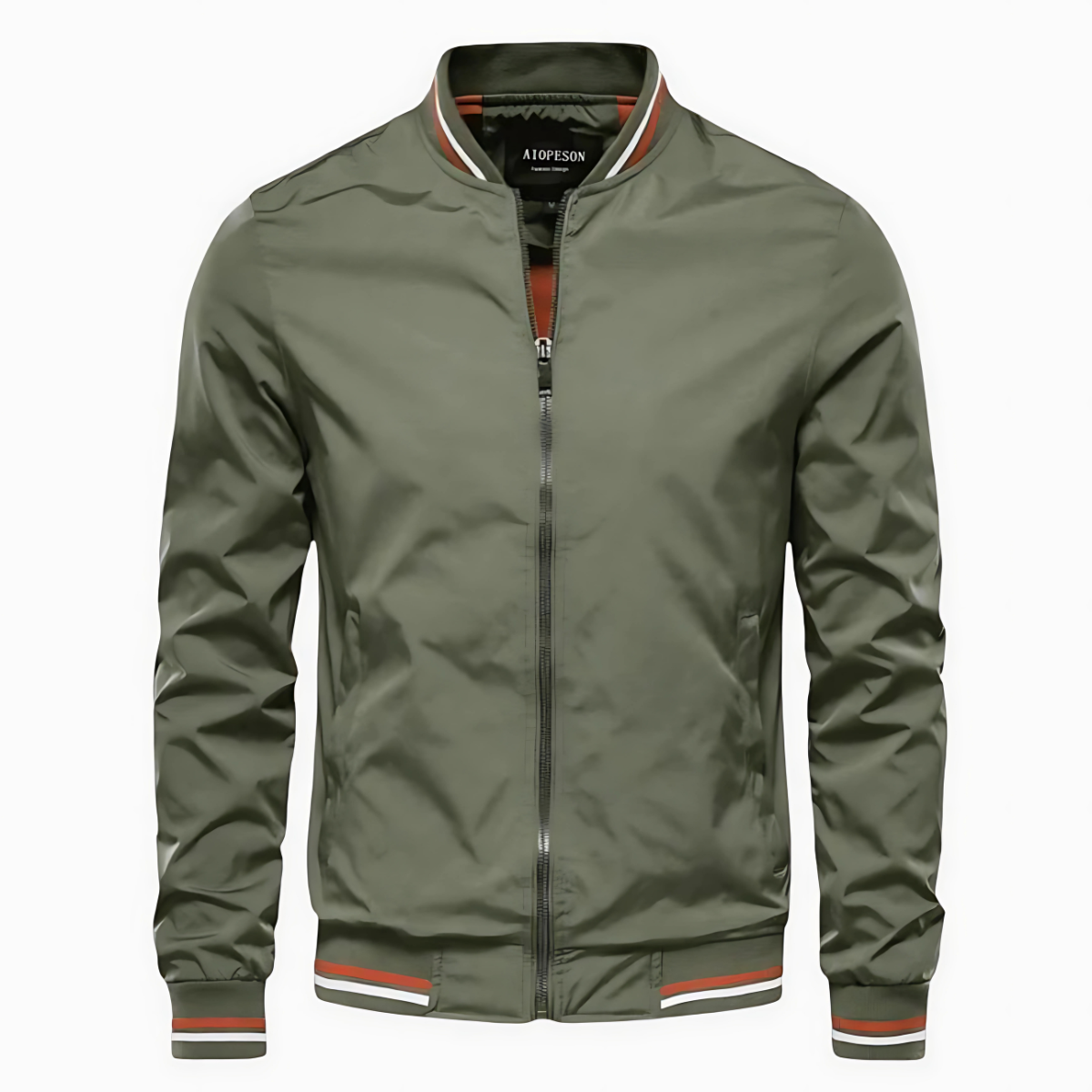Jack - Striped Bomber Jacket