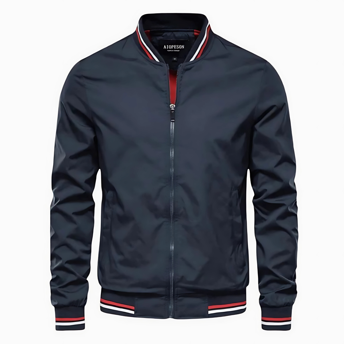Jack - Striped Bomber Jacket