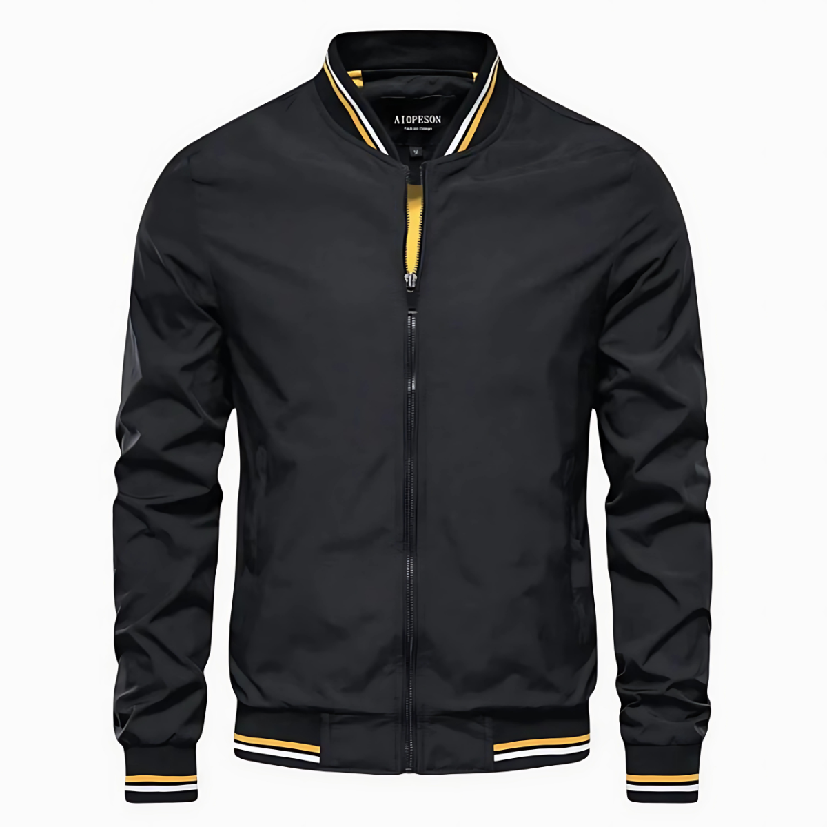 Jack - Striped Bomber Jacket
