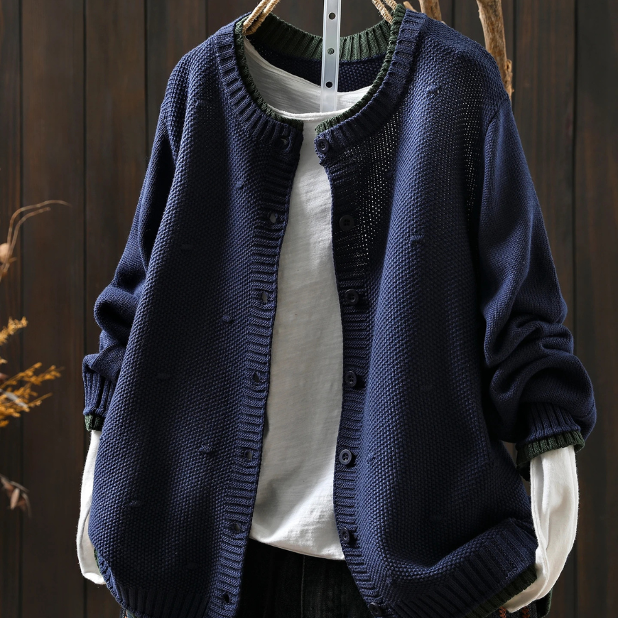 Annabelle - Textured Knit Cardigan