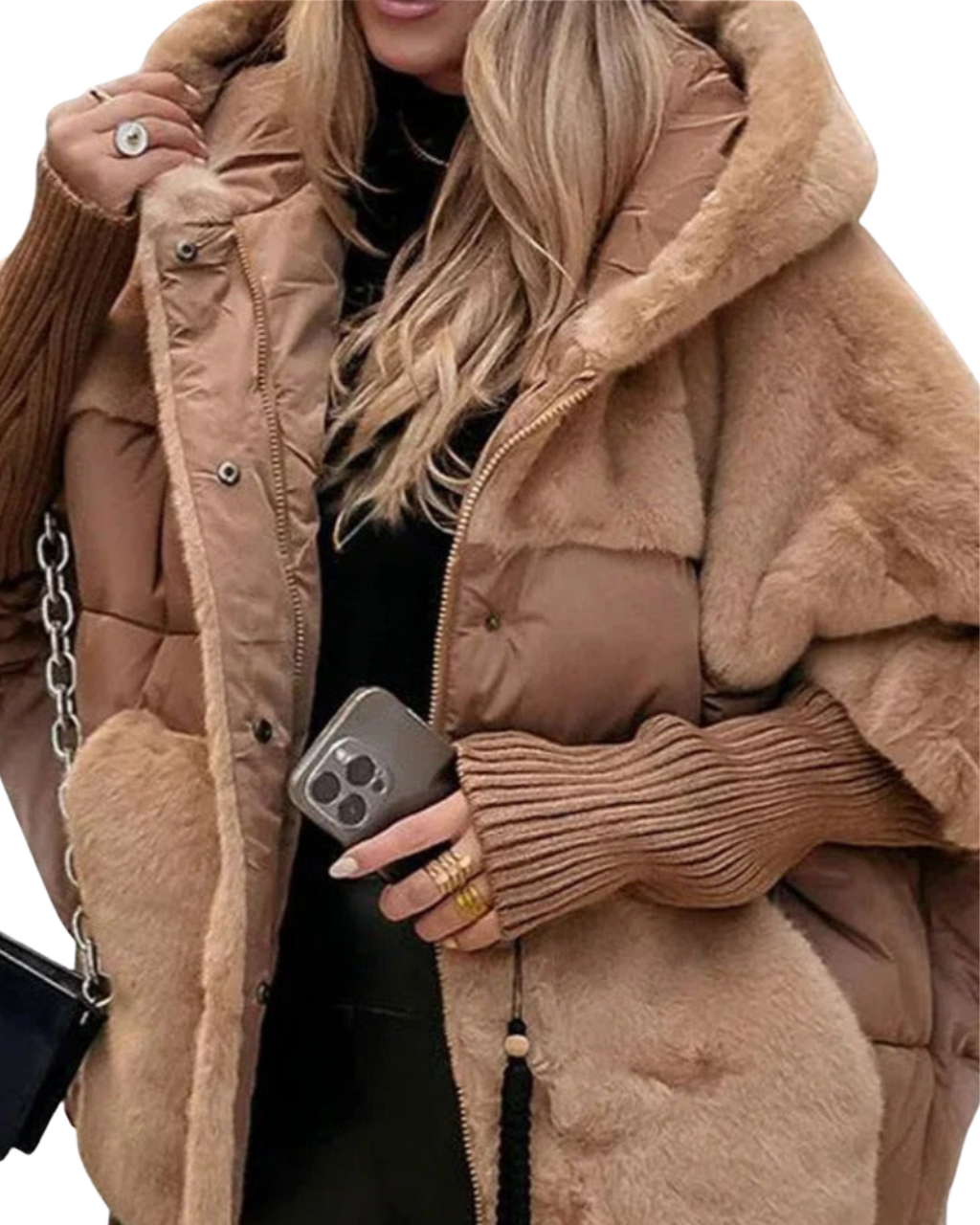 Uma - Hooded Quilted Coat