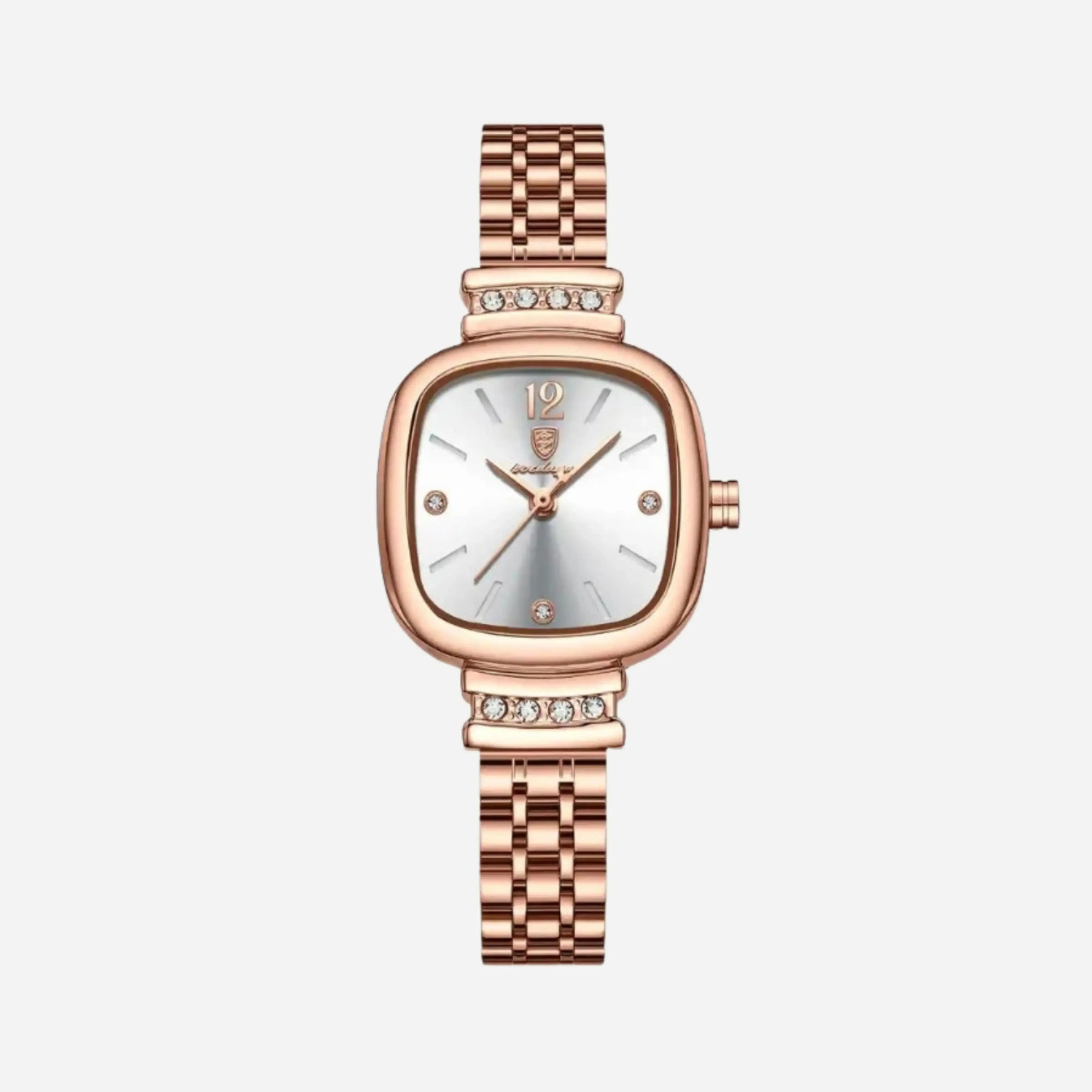 Mia - Retro Faux Leather Watch