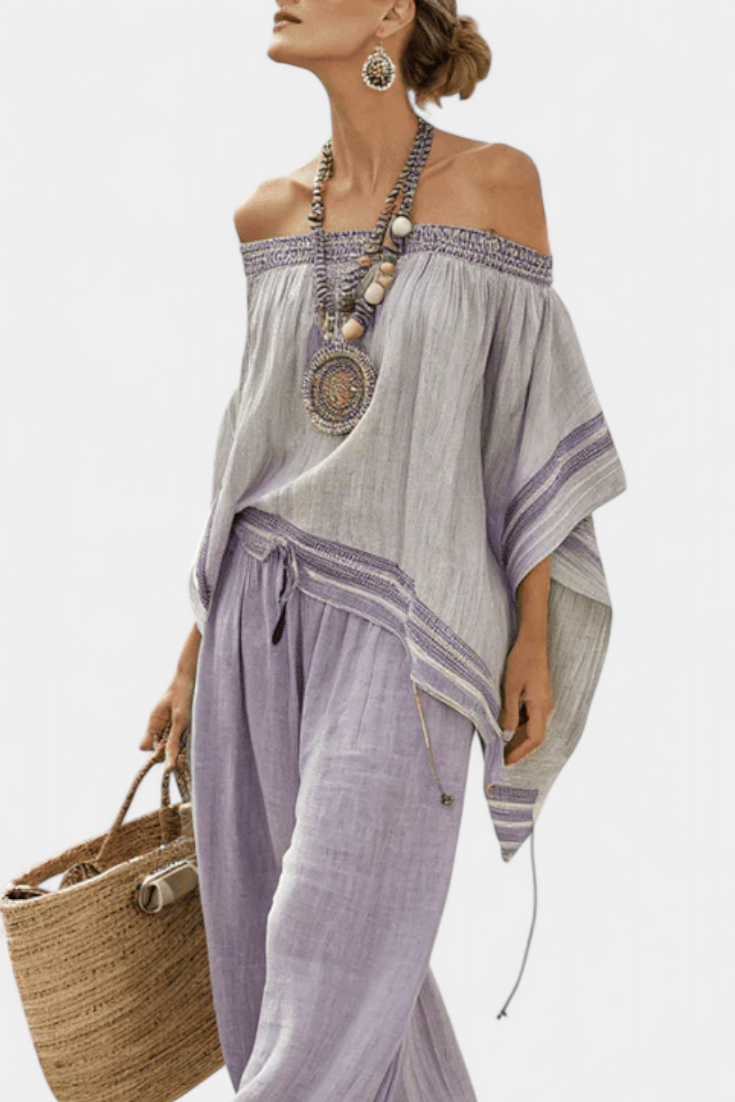 Natália - Bohemian Bardot Set