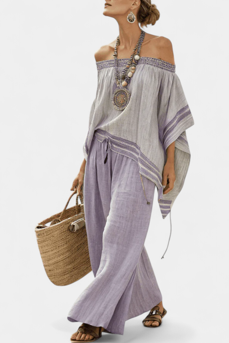 Natália - Bohemian Bardot Set