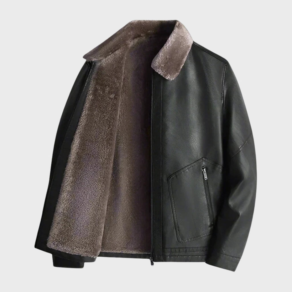 Harry - Cavalier Faux Leather Jacket